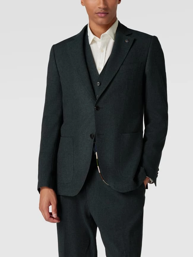 CG - Club Of Gents Sakko Mit Pattentaschen Modell 'Conley' - Grün 4 CG - Club Of Gents Sakko Mit Pattentaschen Modell 'Conley' - Grün – Bild 4