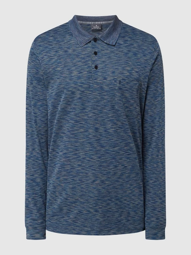 RAGMAN Poloshirt Mit Brusttasche - Blau 2 RAGMAN Poloshirt Mit Brusttasche - Blau – Bild 2