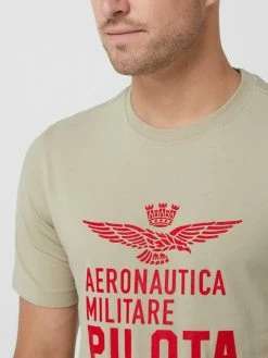 Aeronautica Militare Comfort Fit T-Shirt Aus Baumwolle - Beige -Ralph Lauren-Shop 658k4l286gr4kkqe70q54d278h650ka5859kmj2l8oo3cd289tb4klik8l4koe1l6p452e2d60o50ka1a13jep1mc5ijad316sqmco9kcop3ie9g6os3gdpl68r36dr2ccpmcog