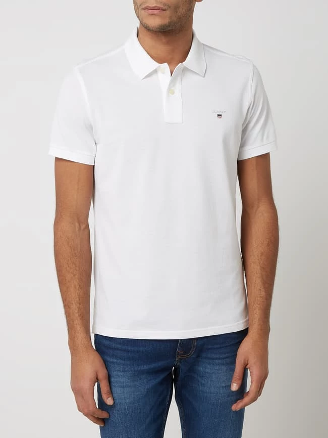 Gant Regular Fit Poloshirt Aus Baumwolle - Weiß 4 Gant Regular Fit Poloshirt Aus Baumwolle - Weiß – Bild 4
