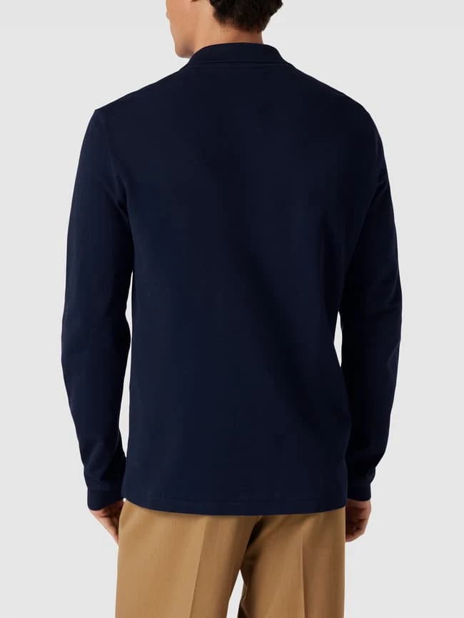 Lacoste Classic Fit Poloshirt Mit Label-Detail Modell 'POLO LANGARM' - Marineblau 5 Lacoste Classic Fit Poloshirt Mit Label-Detail Modell 'POLO LANGARM' - Marineblau – Bild 5