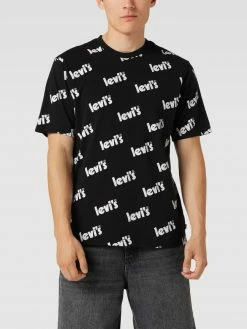 Levi's® T-Shirt Mit Logo-Muster - Schwarz -Ralph Lauren-Shop 69ajgiq890q5adia94s48ka36d4koca9a5536ga88goj8haca985cg9k9h956ka86t656li59d834kpp6so3aohk6ssmap1k61h30e9kcdgj2oj565gm2pb16pgj2chhcoom6c0