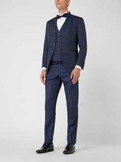 Wilvorst Slim Fit Sakko Aus Wollmischung - Marineblau