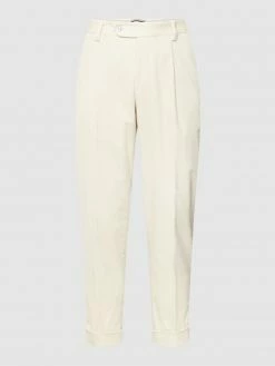BOSS Hose In Cord-Optik Modell 'Perin' - Offwhite