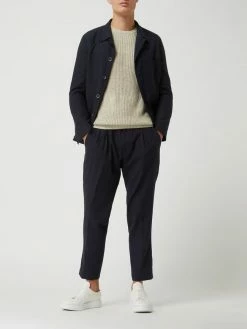 CG - Club Of Gents Oversized Sakko Aus Schurwolle Modell 'Oatman' - Marineblau