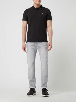Gant Regular Fit Poloshirt Aus Baumwolle - Schwarz