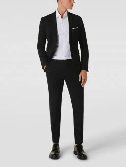 Cinque 2-Knopf-Sakko Im Regular Fit Modell 'Monopoli' - Schwarz