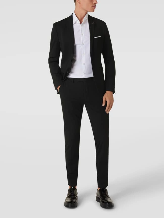 Cinque 2-Knopf-Sakko Im Regular Fit Modell 'Monopoli' - Schwarz 1 Cinque 2-Knopf-Sakko Im Regular Fit Modell 'Monopoli' - Schwarz