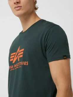 Alpha Industries T-Shirt Mit Label-Print Modell 'BASIC' - Bottle -Ralph Lauren-Shop 6orkodpk6gq4ijij8co34ihk8934ohq871958kic752kighn9523ghi8a165cii19l132ipl8p1kmjq79l3j4cpk71hj6p1p6li38opk60q32eb160sjcphk6ksjgcpk6oqmccg