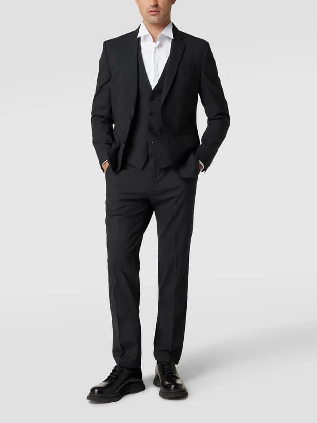 BOSS Sakko Mit Reverskragen Modell 'Huge' - Anthrazit 1 BOSS Sakko Mit Reverskragen Modell 'Huge' - Anthrazit