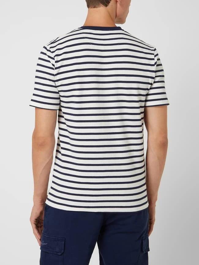 Scotch & Soda T-Shirt Mit Streifenmuster - Offwhite 5 Scotch & Soda T-Shirt Mit Streifenmuster - Offwhite – Bild 5