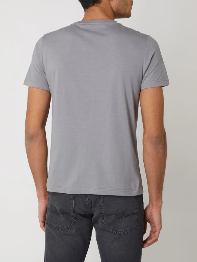 S.Oliver RED LABEL T-Shirt Aus Bio-Baumwolle - Silber 5 S.Oliver RED LABEL T-Shirt Aus Bio-Baumwolle - Silber – Bild 5