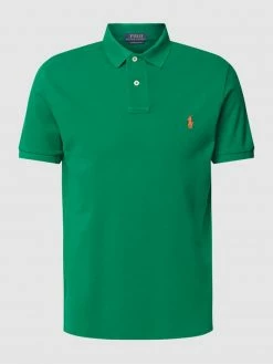 Polo Ralph Lauren Poloshirt Mit Label-Stitching - Gras Grün