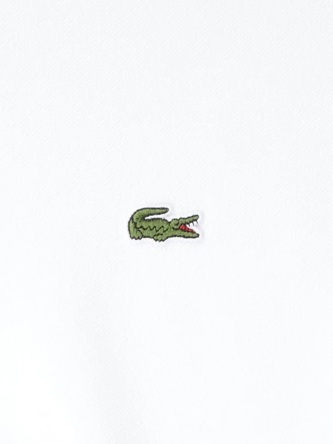 Lacoste Classic Fit Poloshirt Aus Piqué Mit Logo-Stickerei - Weiß 4 Lacoste Classic Fit Poloshirt Aus Piqué Mit Logo-Stickerei - Weiß – Bild 4