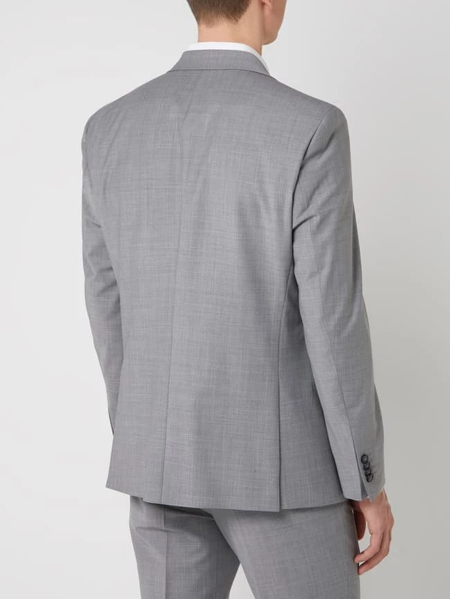 Pierre Cardin Regular Fit 2-Knopf-Sakko Mit Stretch-Anteil Modell 'Grant' - 'Futureflex' - Hellgrau 5 Pierre Cardin Regular Fit 2-Knopf-Sakko Mit Stretch-Anteil Modell 'Grant' - 'Futureflex' - Hellgrau – Bild 5