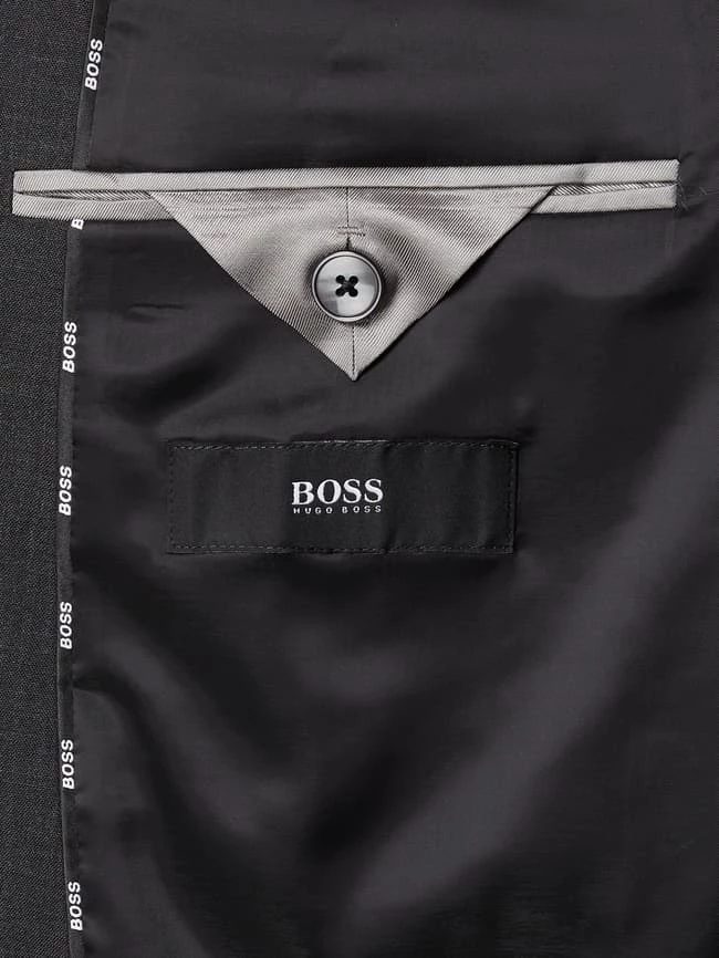 BOSS Regular Fit 2-Knopf-Sakko Mit Stretch-Anteil Modell 'Jasper' - Anthrazit 4 BOSS Regular Fit 2-Knopf-Sakko Mit Stretch-Anteil Modell 'Jasper' - Anthrazit – Bild 4