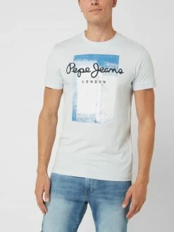 Pepe Jeans T-Shirt Mit Logo Modell 'Sawyer' - Hellblau -Ralph Lauren-Shop 70r50l2f892l2i2i74sj4dak615kmdq871456j9p94p36i9i8p0j6hq98t0jicq775b32kag9co5chi694o3edpjc8sj4or16tgj0phk6opjgohp6ssjecb675im4or16os30e8