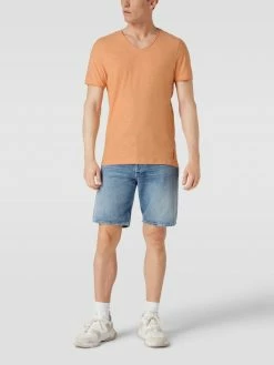 MCNEAL T-Shirt Mit Label-Print - Apricot