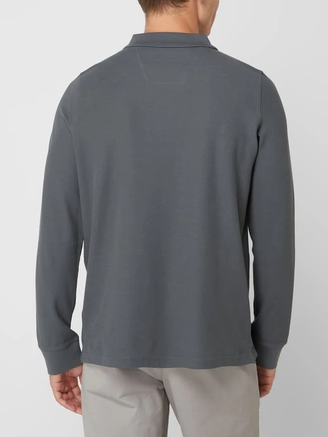 Fynch-Hatton Poloshirt Aus Supima®-Baumwolle - Anthrazit 5 Fynch-Hatton Poloshirt Aus Supima®-Baumwolle - Anthrazit – Bild 5
