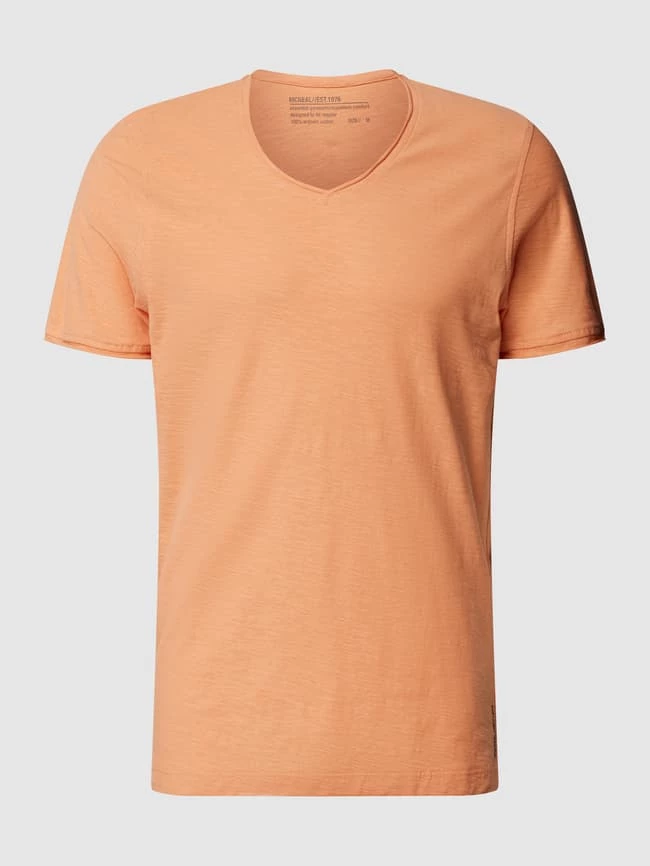 MCNEAL T-Shirt Mit Label-Print - Apricot 2 MCNEAL T-Shirt Mit Label-Print - Apricot – Bild 2