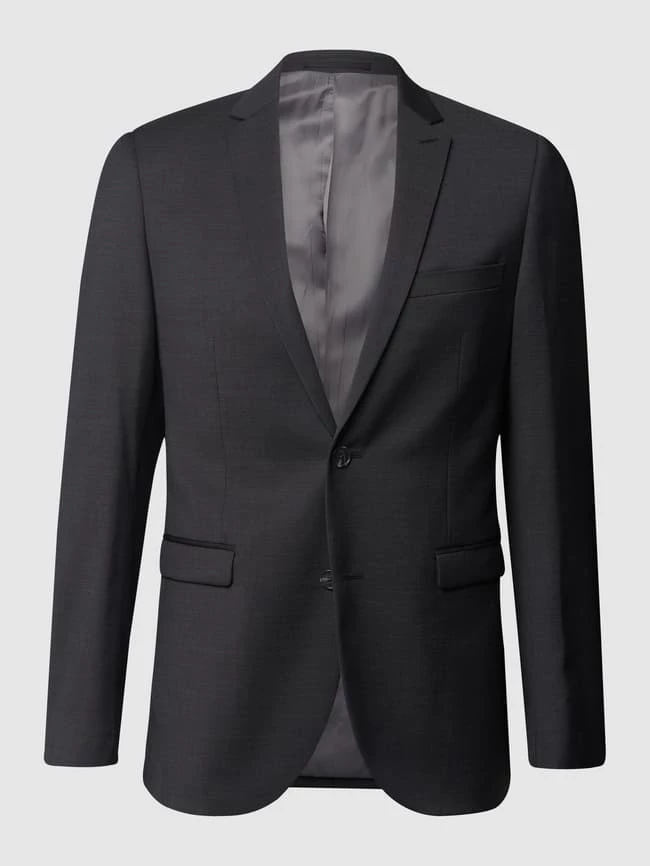Matinique Slim FIt 2-Knopf-Sakko Mit Stretch-Anteil Modell 'George' - Anthrazit 2 Matinique Slim FIt 2-Knopf-Sakko Mit Stretch-Anteil Modell 'George' - Anthrazit – Bild 2