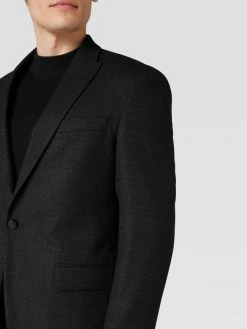 Karl Lagerfeld 1-Knopf-Sakko Mit Effektgarn Modell 'JACKET POWER' - Schwarz -Ralph Lauren-Shop 758kok9m8kq3glam9p1jij1pap3kadib98p34h2i9t2l2iig85732libaos54ja46h14igq66t54ak2l9p3m2dhjc4pj0chpcpgm8c1kccrj8e1l6gq6cp1n70sm6ohnckqmae0