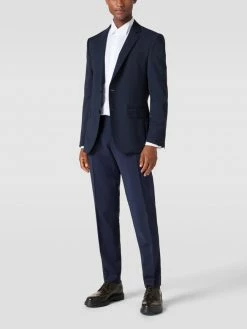 BOSS 2-Knopf-Sakko Mit Kissing Buttons Modell 'Huge' - Marineblau