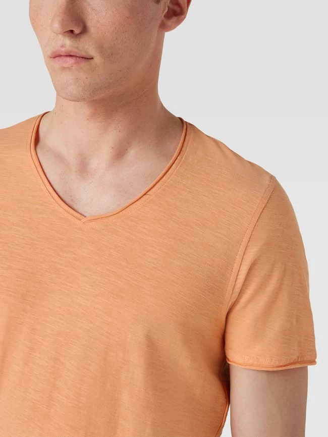 MCNEAL T-Shirt Mit Label-Print - Apricot 3 MCNEAL T-Shirt Mit Label-Print - Apricot – Bild 3