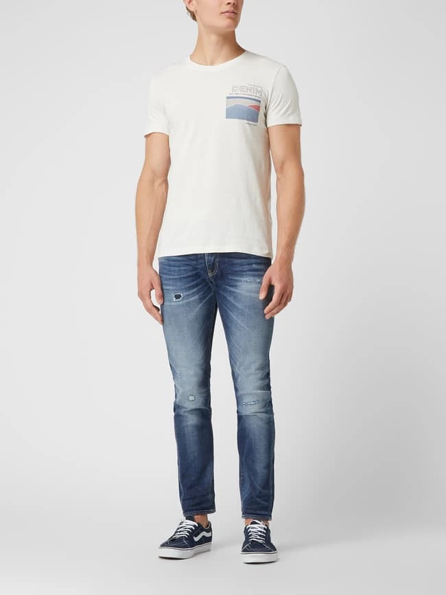 Tom Tailor Denim T-Shirt Mit Print - Offwhite 1 Tom Tailor Denim T-Shirt Mit Print - Offwhite