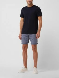 Christian Berg Men T-Shirt Aus Supima®-Baumwolle - Marineblau