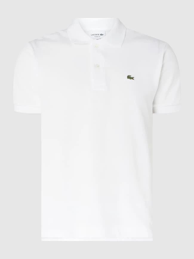 Lacoste Classic Fit Poloshirt Aus Piqué Mit Logo-Stickerei - Weiß 1 Lacoste Classic Fit Poloshirt Aus Piqué Mit Logo-Stickerei - Weiß