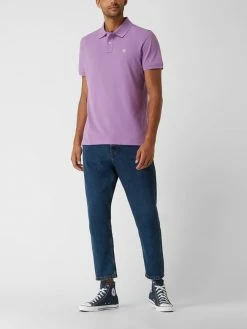 MCNEAL Poloshirt Mit Label-Stitching - Lavendel