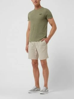 Superdry T-Shirt Mit Logo - Hellgrün Meliert