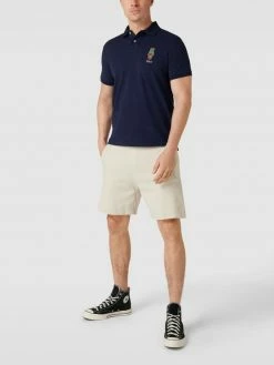 Polo Ralph Lauren Poloshirt Mit Label-Stitching - Marineblau