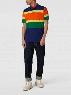 Polo Ralph Lauren Classic Fit Poloshirt Mit Blockstreifen - Dunkelblau