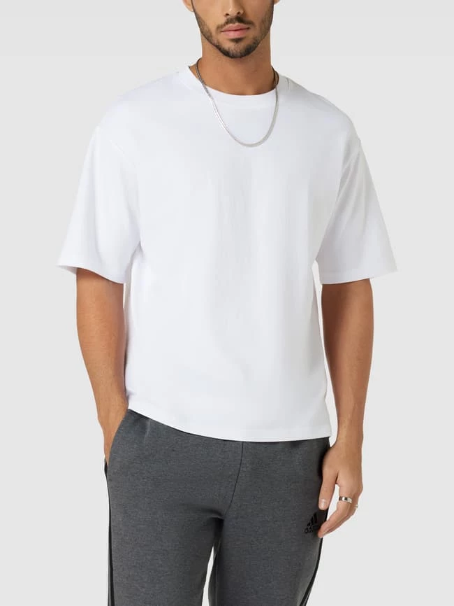 REVIEW Oversized T-Shirt Mit Rundhalsausschnitt - Weiß 4 REVIEW Oversized T-Shirt Mit Rundhalsausschnitt - Weiß – Bild 4