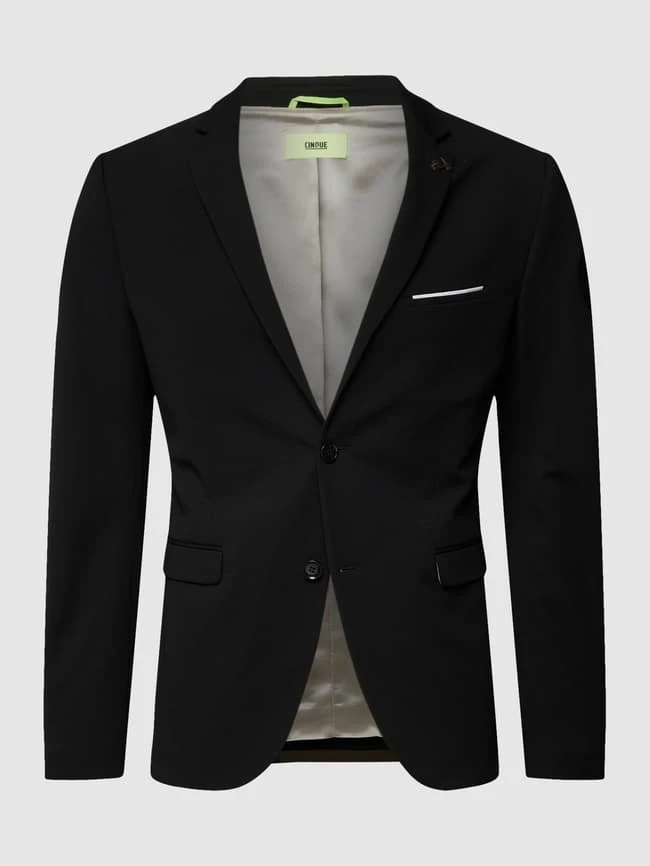 Cinque 2-Knopf-Sakko Im Regular Fit Modell 'Monopoli' - Schwarz 2 Cinque 2-Knopf-Sakko Im Regular Fit Modell 'Monopoli' - Schwarz – Bild 2