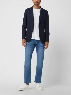 Windsor Shaped Fit 2-Knopf-Sakko Aus Kaschmirmischung Modell 'Giro' - Marineblau