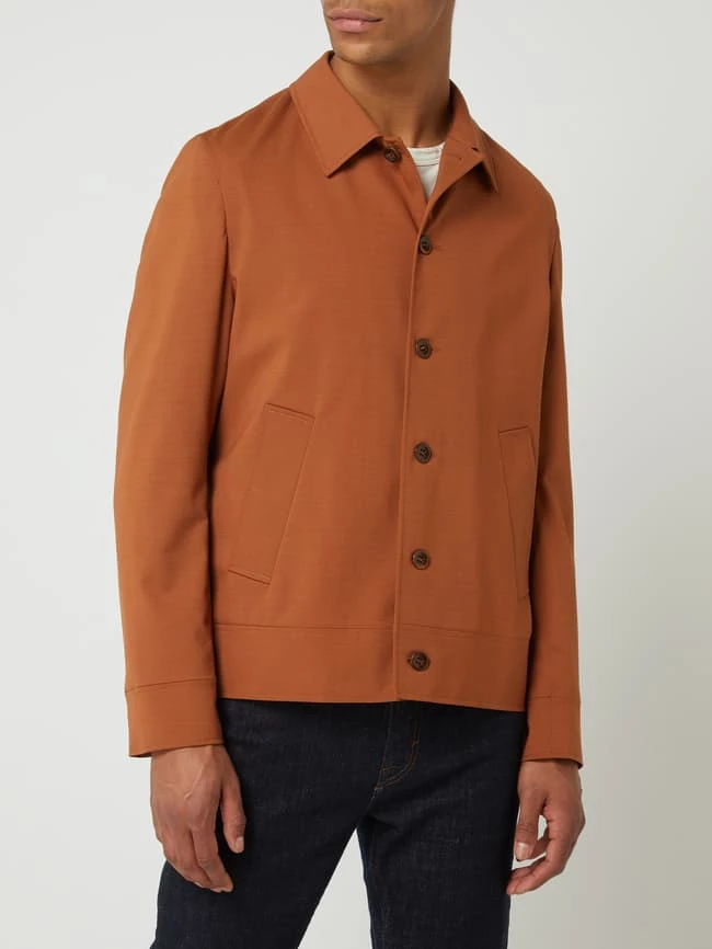 CG - Club Of Gents Slim Fit Sakko Mit Stretch-Anteil Modell 'Ave' - Orange 4 CG - Club Of Gents Slim Fit Sakko Mit Stretch-Anteil Modell 'Ave' - Orange – Bild 4