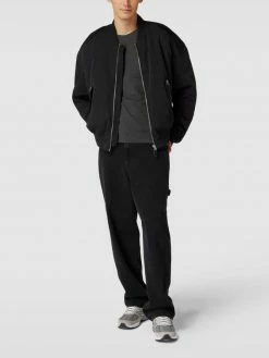 Levi's® T-Shirt Mit Label-Stitching - Dunkelgrau Meliert