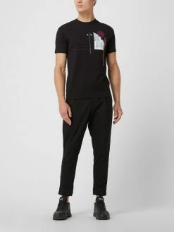 ARMANI EXCHANGE T-Shirt Mit City-Print - Schwarz