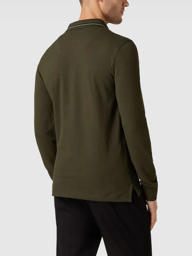 Aeronautica Militare Poloshirt Mit Langen Ärmeln Modell 'POLO' - Dunkelgrün 5 Aeronautica Militare Poloshirt Mit Langen Ärmeln Modell 'POLO' - Dunkelgrün – Bild 5