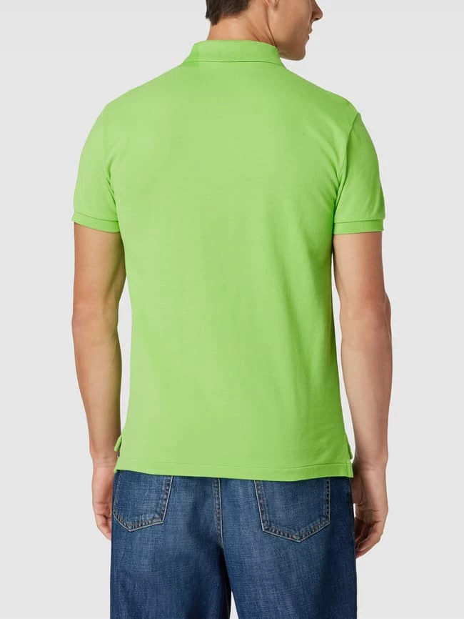 Polo Ralph Lauren Slim Fit Poloshirt Mit Label-Stitching - Apfelgrün 5 Polo Ralph Lauren Slim Fit Poloshirt Mit Label-Stitching - Apfelgrün – Bild 5
