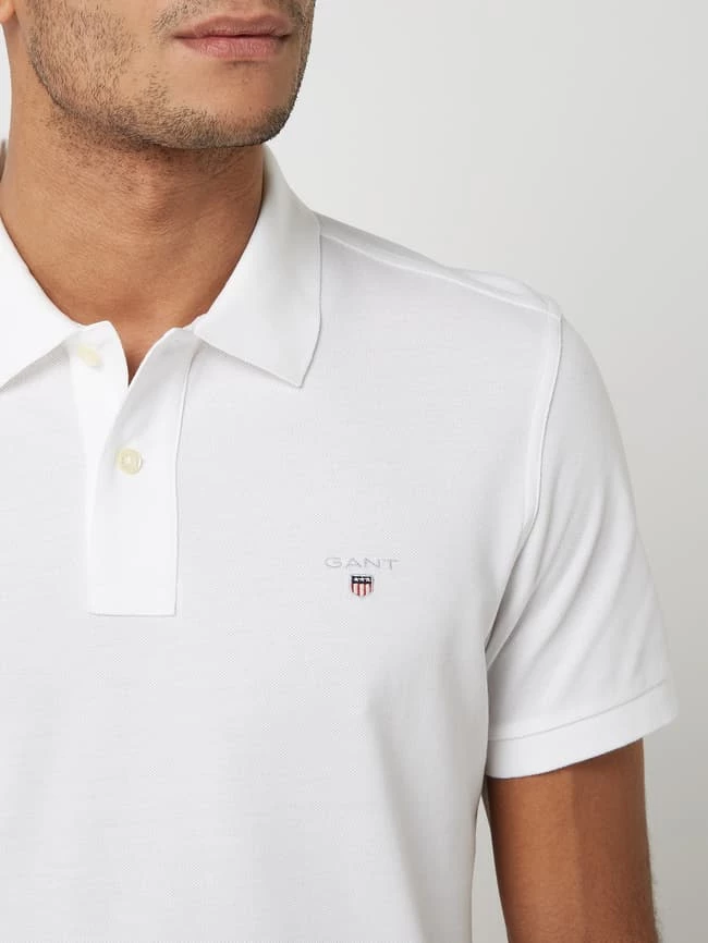 Gant Regular Fit Poloshirt Aus Baumwolle - Weiß 3 Gant Regular Fit Poloshirt Aus Baumwolle - Weiß – Bild 3
