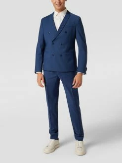 Drykorn Anzughose Mit Stretch-Anteil Modell 'Irving' - Royalblau