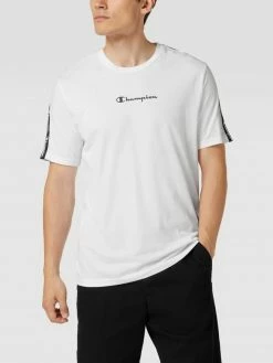 CHAMPION T-Shirt Mit Galonstreifen Modell 'CN LOGOTAPE' - Weiß -Ralph Lauren-Shop 9cq4kh2b618l8hhj8l8kqcil9cs4ac9iah15aci66d236lhg8l230ja29kr4mji4al6kuja18p6j8l1g6ko36pj66oomap1kcgpjid9kclh30e366co6ac9l6grm6d1k6cqm6o8