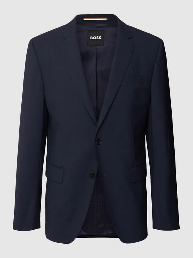 HUGO Sakko Aus Schurwoll-Mix Modell 'Arti' - Schwarz 2 HUGO Sakko Aus Schurwoll-Mix Modell 'Arti' - Schwarz – Bild 2