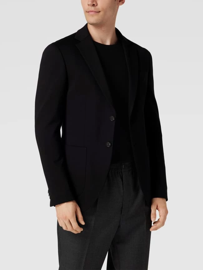 JOOP! Collection 2-Knopf-Sakko Mit Brustleistentasche Modell 'Dash' - Schwarz 4 JOOP! Collection 2-Knopf-Sakko Mit Brustleistentasche Modell 'Dash' - Schwarz – Bild 4