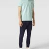 MCNEAL Poloshirt Mit Brand-Stitching - Ozean Blau