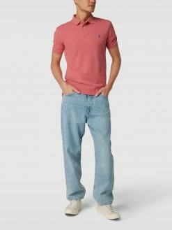 Polo Ralph Lauren Poloshirt Mit Label-Stitching - Koralle